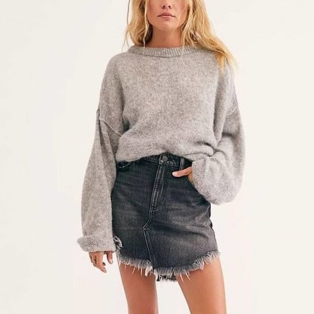 NWT Free People Jean skirt